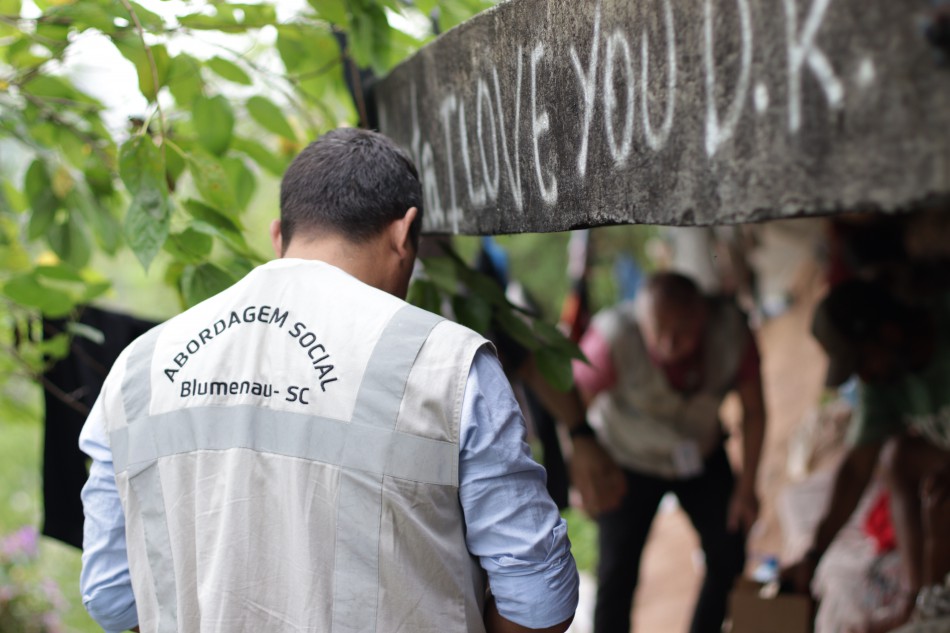 Blumenau amplia atendimentos para população em situação de rua