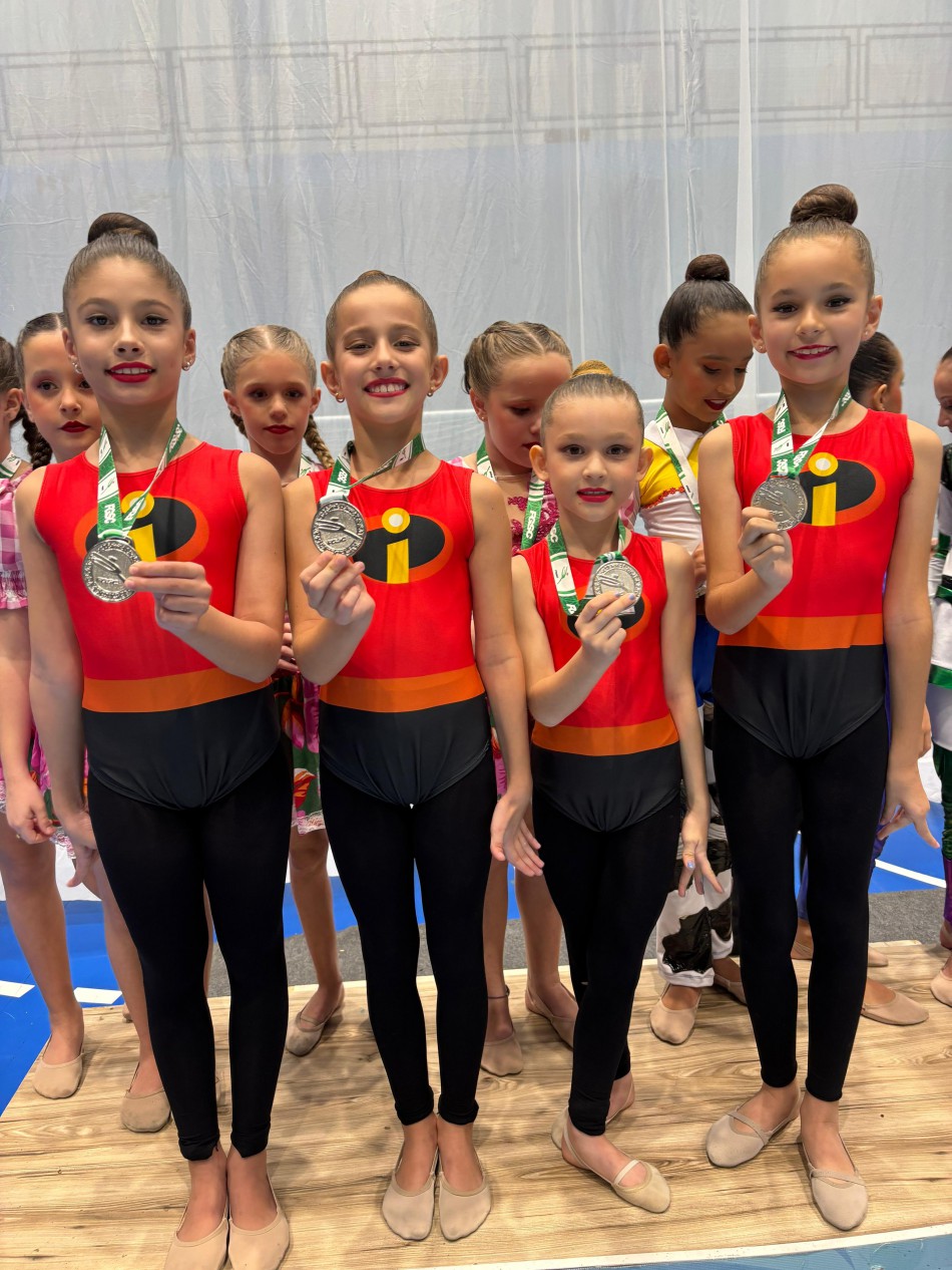 Atletas de Blumenau são medalhistas no atletismo, remo e na ginástica rítmica no fim de semana