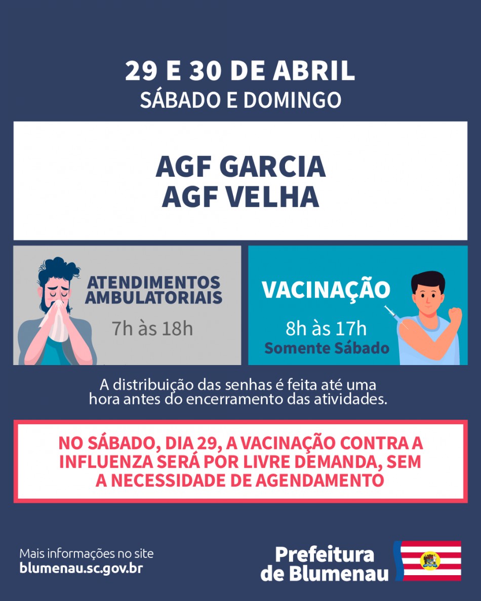 AGFs Garcia e Velha seguem com o expediente no fim de semana