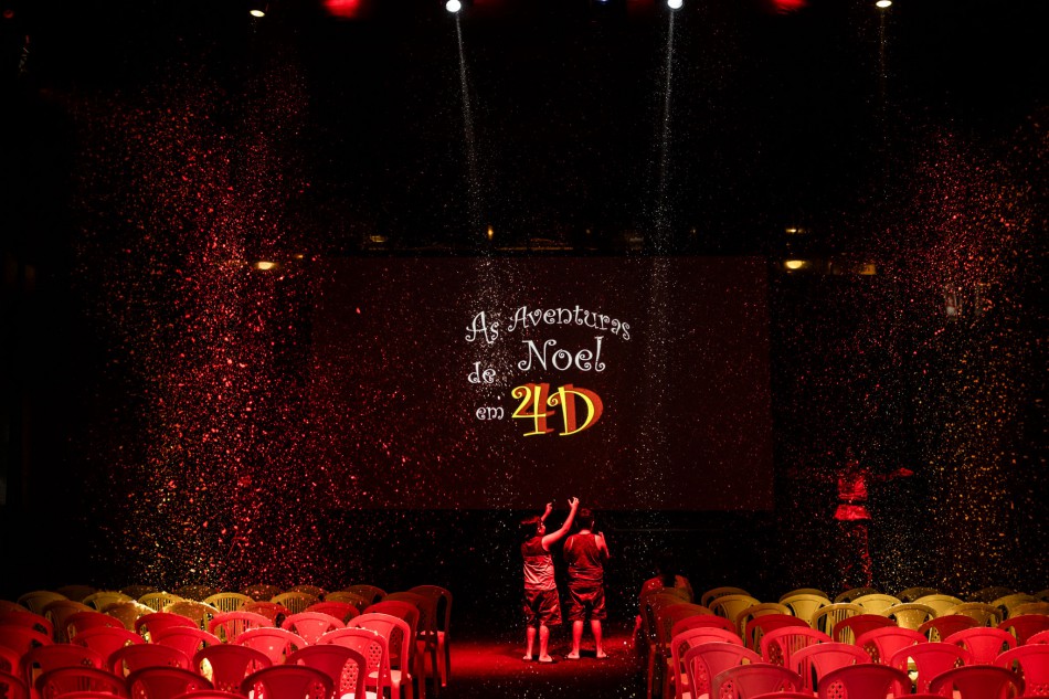 Últimos dias para aproveitar o cinema 4D no Natal em Blumenau