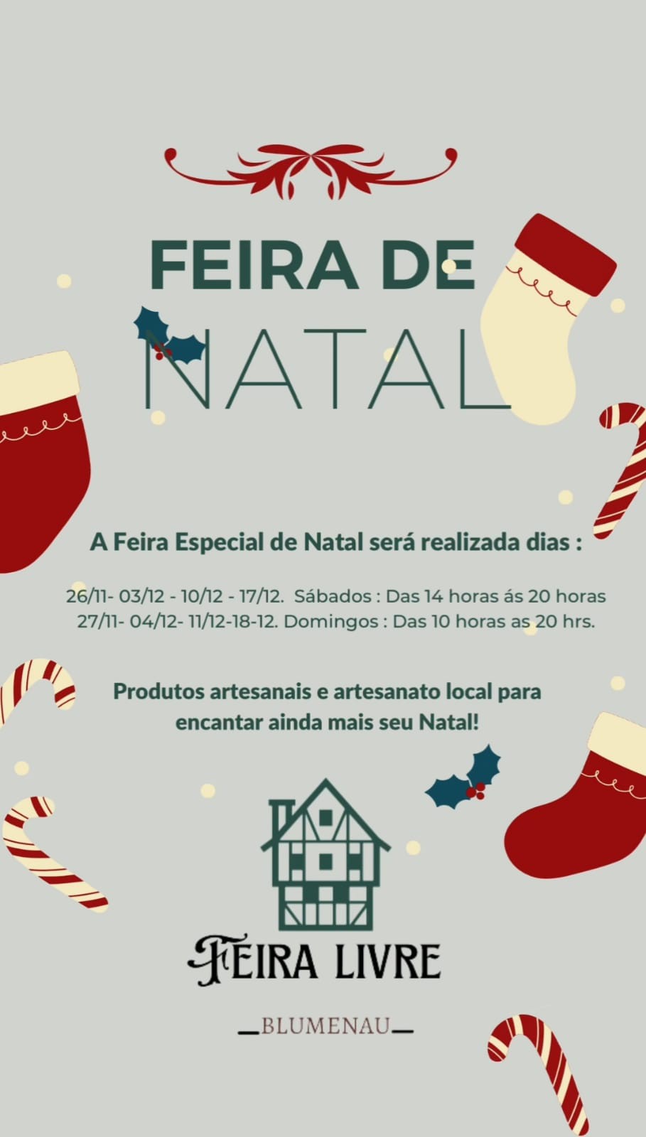 Semmas promove Feira Especial de Natal