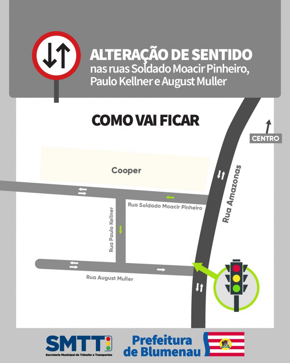 Reta final das obras no Corredor Sul forma novo binário em ruas no Garcia 