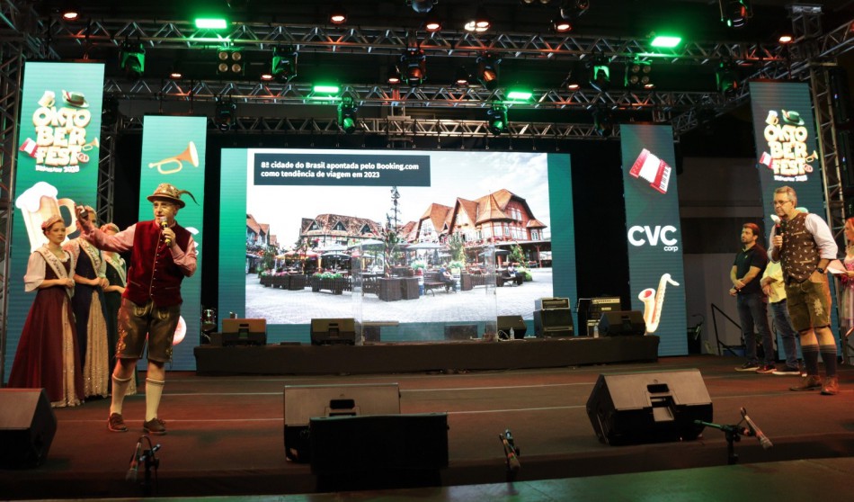 Oktoberfest Blumenau anuncia a CVC como operadora de turismo oficial da festa