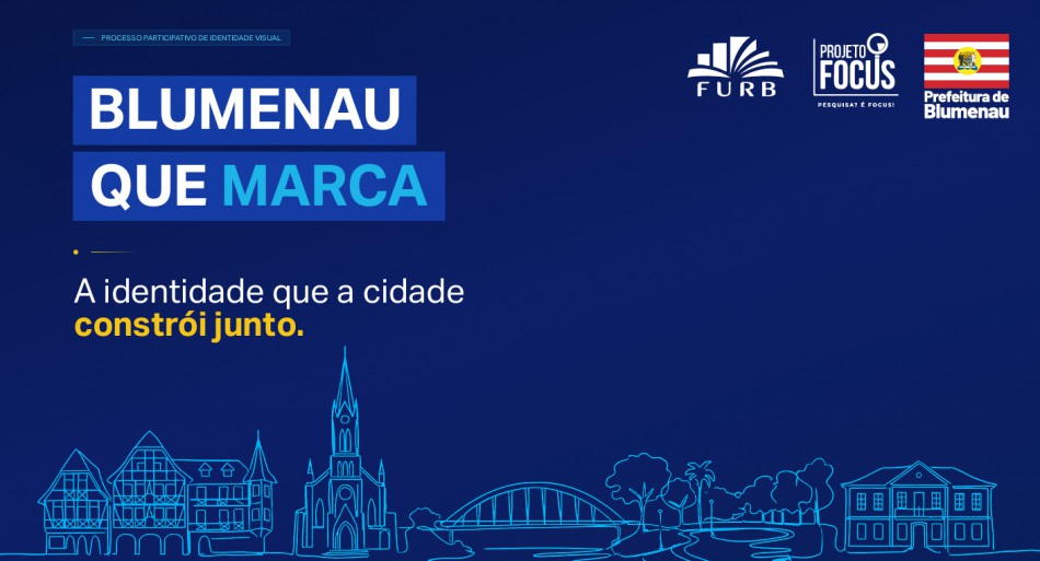 Prefeitura de Blumenau convida moradores a participar da construção da nova marca da cidade