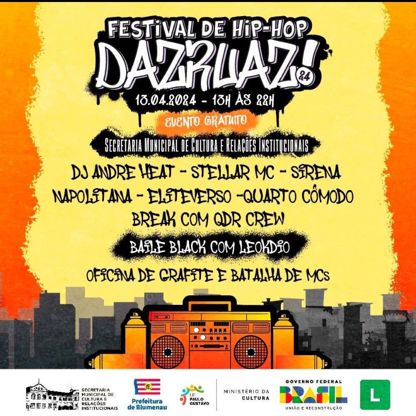 Festival de Hip-Hop Dazruaz movimenta a Rosenplatz