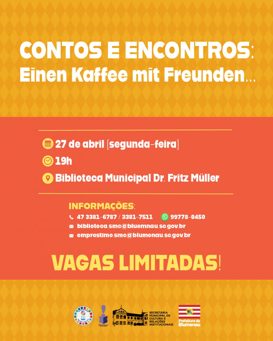 Programa ¿Contos e Encontros¿ reúne adeptos da língua alemã nesta segunda-feira, dia 27