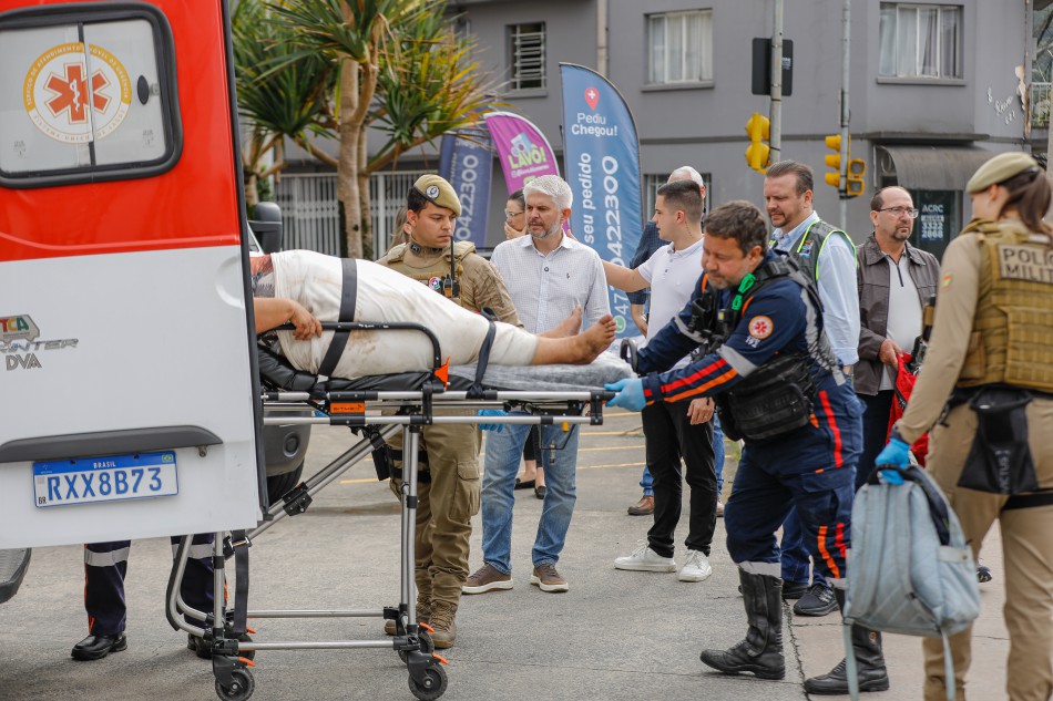 Blumenau realiza uma internação involuntária