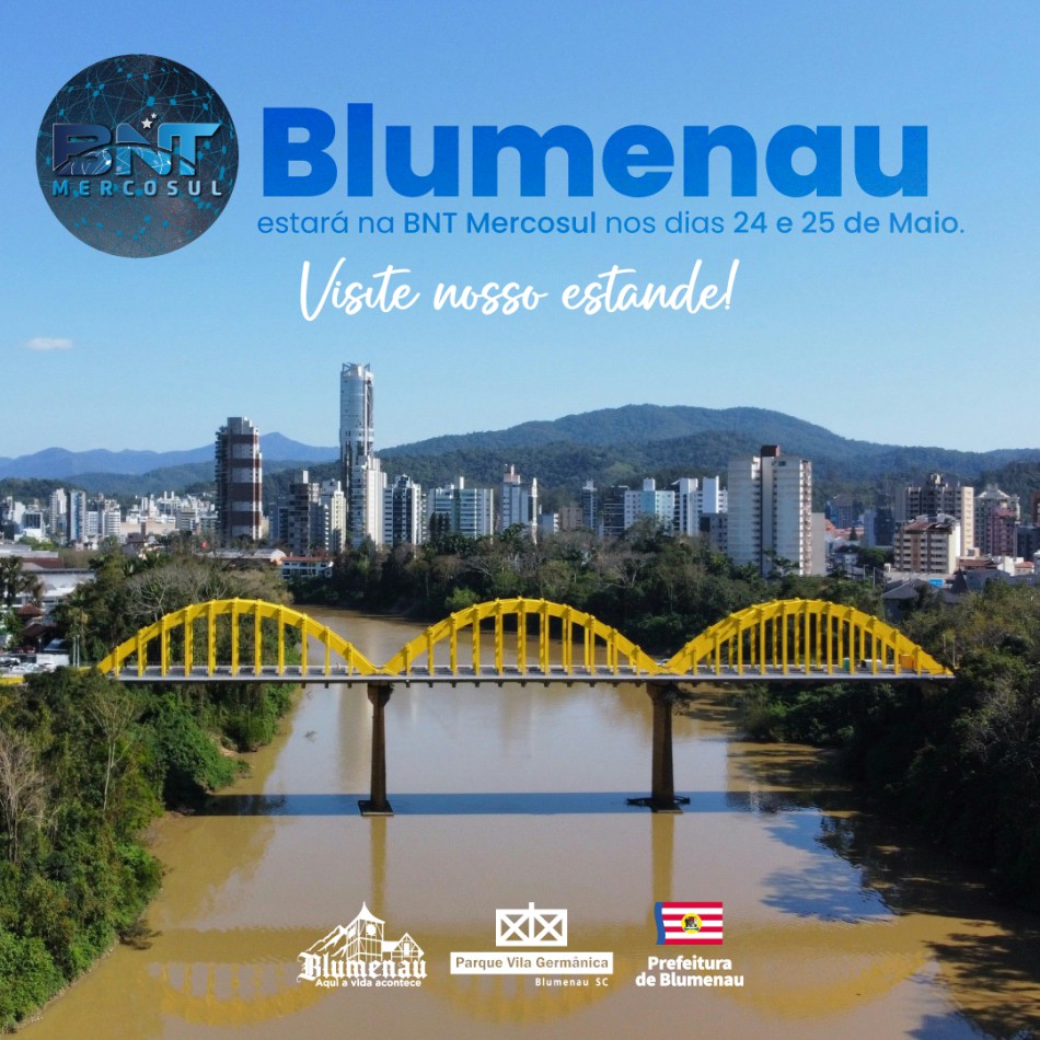 Blumenau participa da BNT Mercosul em Balneário Camboriú neste fim de semana