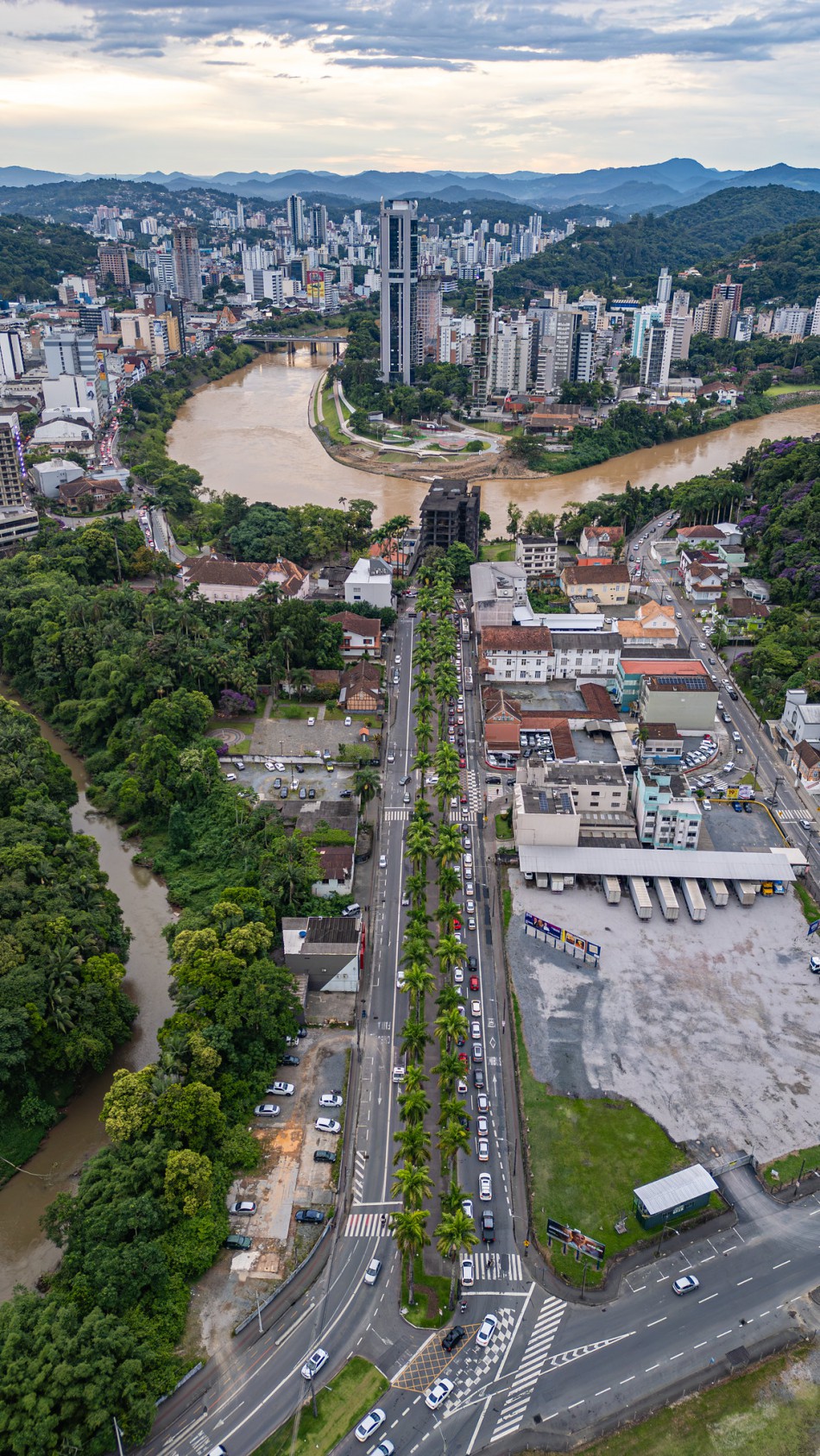 Eventos esportivos impactam o trânsito de Blumenau neste fim de semana