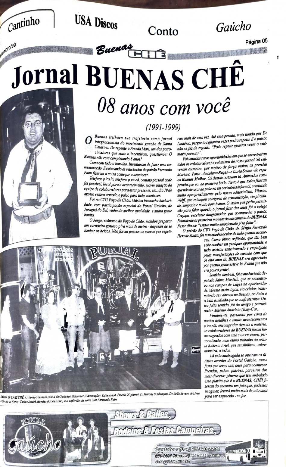 Meio tradicionalista perde Fernando Paim
