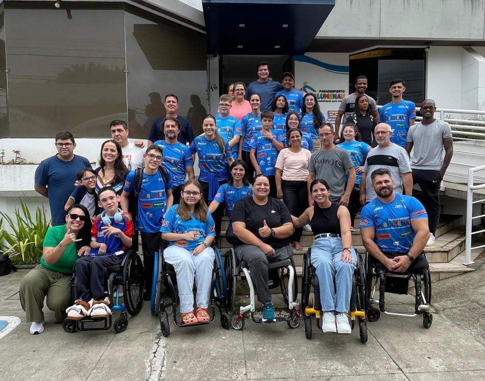 Paradesporto de Blumenau participa de Meeting Paralímpico neste fim de semana