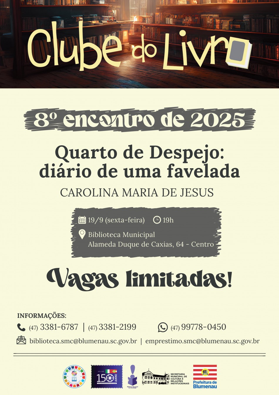 Clube do Livro debate obra escrita por catadora de papel