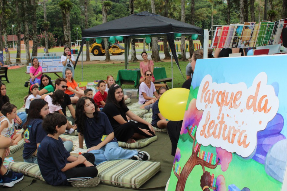 Parque da Leitura promove piquenique literário neste sábado, dia 7, no bairro Garcia